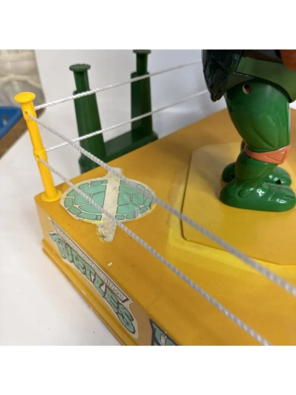 1991 Teenage Mutant Ninja Turtles -Duelin' Dudes - Rock'Em Sock'Em -WORKS - LOOK